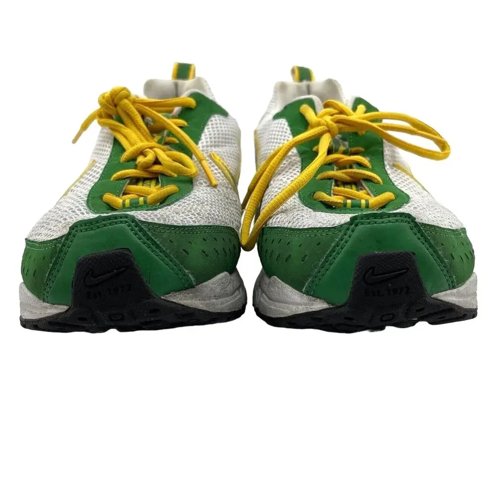 Size 12 - Nike Air Coos 315399-131 Green White Yellow Mens Running Shoes